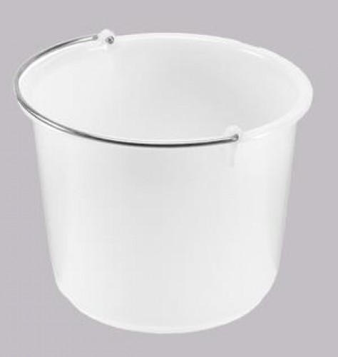 Bucket With Galvanized Handle