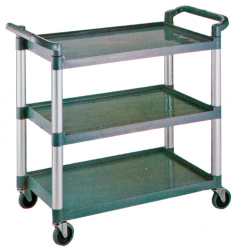 Trolley with 3 shelves, 813x410x935 mm