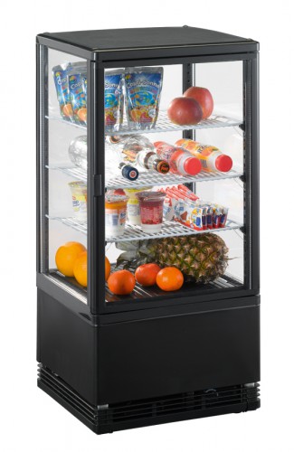 Cold Display 427X383X872 Mm, 70 Litres, 138 W, Black