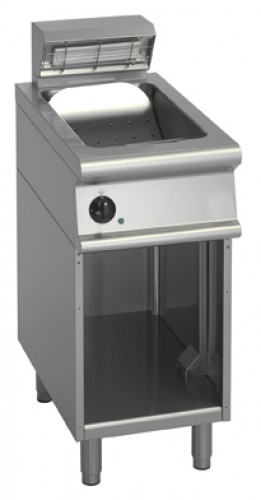 Electric warmer for french fries on open stand, 400x700x860-900mm