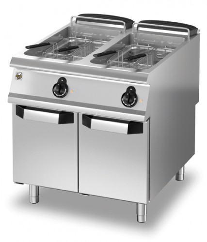 FRITEUSE ELECTRIQUE 2 BACS L.22