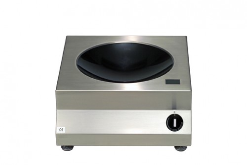 Table top induction wok, 400x455x180mm, 5 kw, 400 v