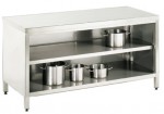 Work cupboard 1000x800x850mm, made of stainless steel 1.4301