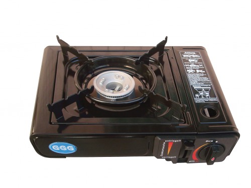 Cassette cooker, gas, 310x250x80 mm, for butane gas