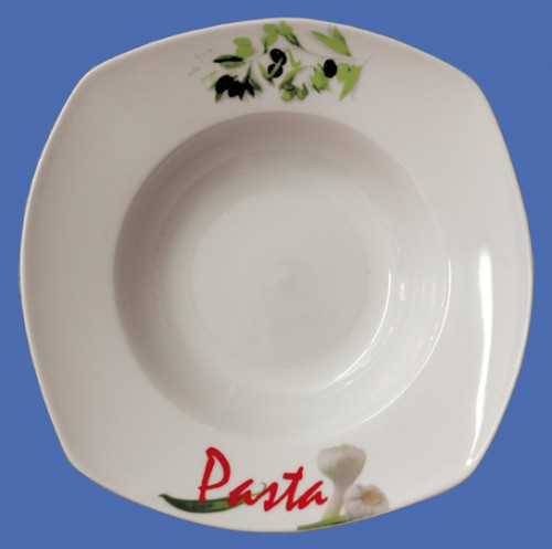 Pasta-/saladplates ? 280 mm, made of robust procelain