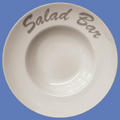 Pasta-/saladplates ? 300 mm, made of robust porcelain