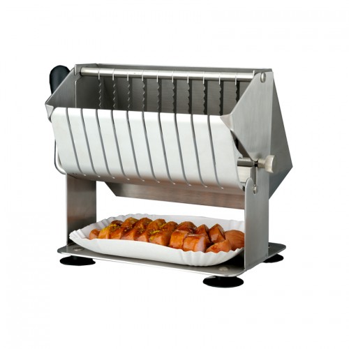 Curried sausage slicer, manual, 214x155x205mm