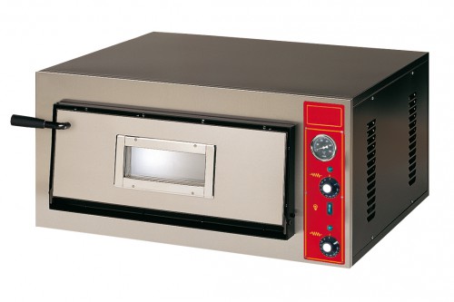 Pizza oven, stainless steel, 900 x 735 x 420 mm