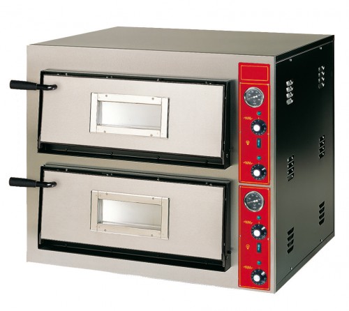 Pizza oven, stainless steel, 900 x 735 x 750 mm