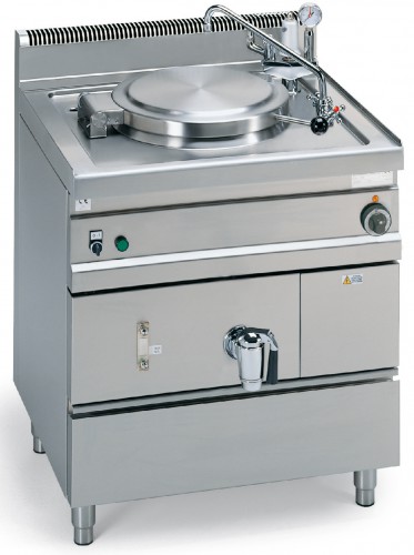 ELECTRIC BOILING PAN - INDIRECT HEATING