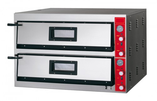 Pizza oven, stainless steel, 1150x1020x750mm 18 pizzas