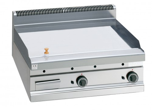 GAS HARD CHROME PLATED GRIDDLE (COUNTER TOP) 