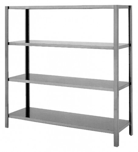 Racks, 1400x480x2000mm, ultimate load each shelf max. 150 kg