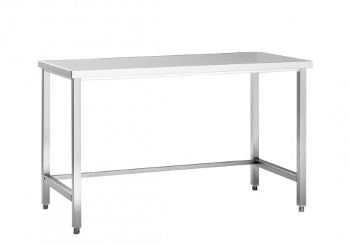 Work table,1400x600x850mm, made of cns 18/10