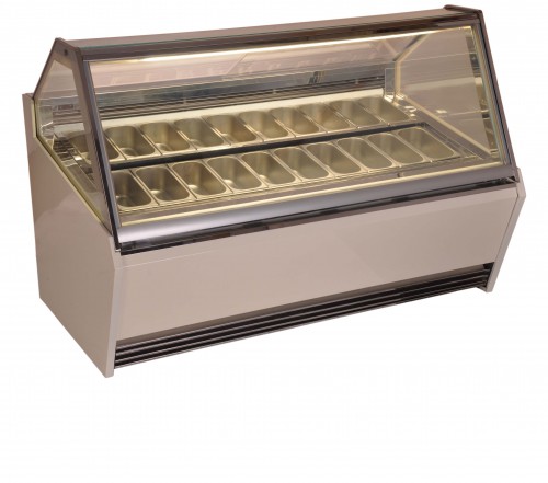 Ice cream display unit, 1177x1282x1322 mm