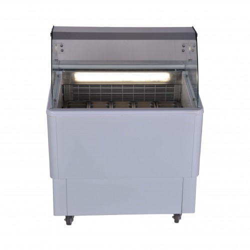 Ice cream display unit, 826,5x860x1315 mm,