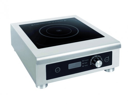 Induction cooker of stainless steel