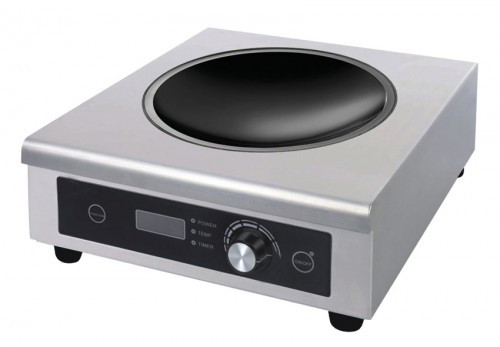 Induction wok-range of stainless steel