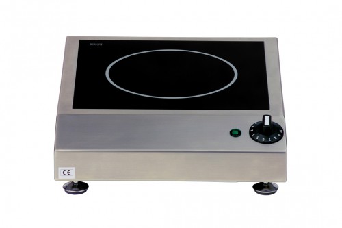 Desk top induction cooker with 1 cooking zone