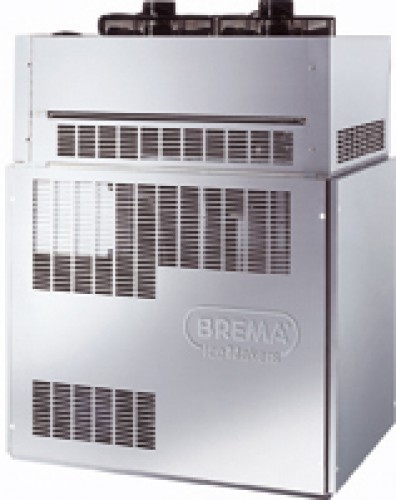 Shards ice maker with air cooling system