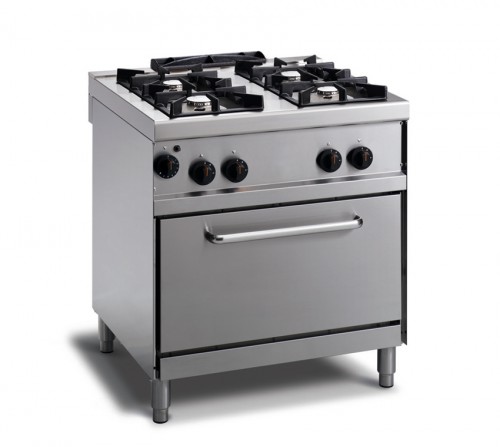 Range gas with 4 burners and gas oven