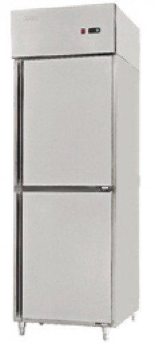 Freezer stainless steel with 2 doors