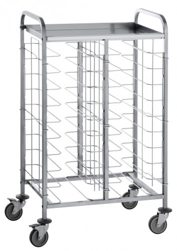 Trolleys for 20x trays welded