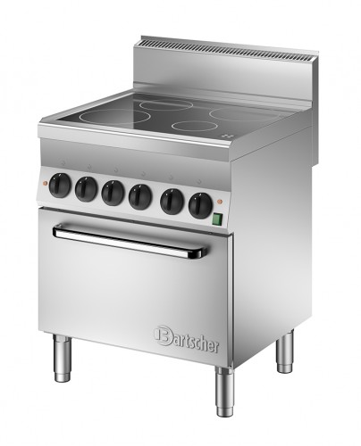 Cerane stove 650, W700, 4HTzon. electric oven