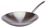 Wok pan Stainless steel18/10, 380 mm 