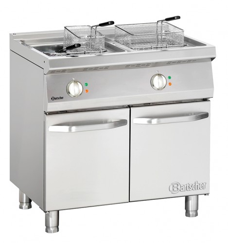 Friteuse 900, L800, 2x15L