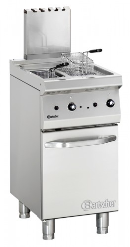 Deep fat fryer gas, 700 W400, 2x9L