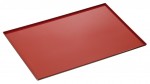 Baking tray with a silicone coating with 4 side rim, 1,5 mm thick