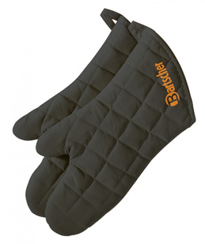 Gants de prot. 32cm, paire, noire