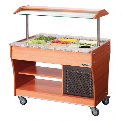 Chariot buffet froid, 3x1/1GN, P150