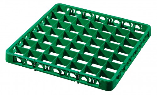 Basket comp. 49, 460x460x45, green