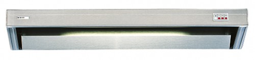 Novy-exhaust hood, W1000, Stainless steel