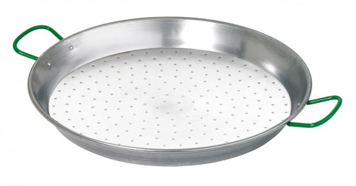 Paella pan 60cm, with grips