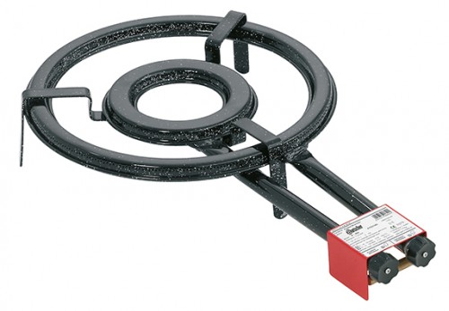 Paella gas burner, 2 circuits, 40cm