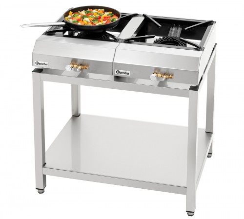 Gas cooker set