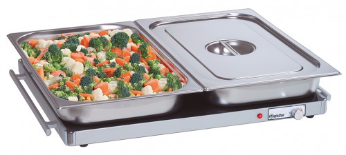 Warming tray, 2/1GN