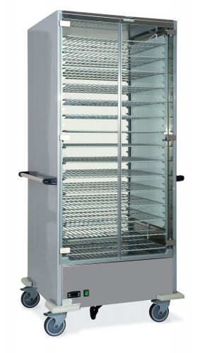 Heated display cases