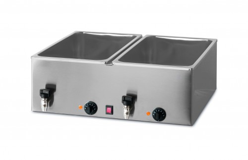 Countertop bain marie units - GN 2/1 - 2x1000 W