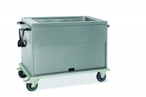 Bain Marie trolleys - Single well - 3x GN 1/1