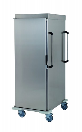 Tray/pan mobile cupboards 2/1 GN - Loading capacity: 18 Trays - Insulated version