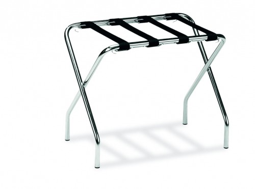 Chrome - plated tubular steel frame - Ø; 2cm  Without back guard - cm 56x38x44