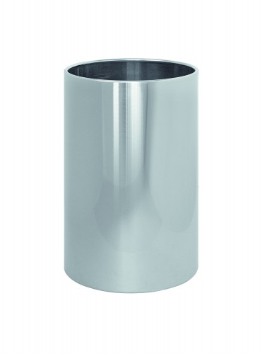 Litter bin - 10 L - Stainless steel - Max. dimensions - diam. 20x33 cm-