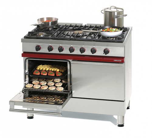 Gas stove Ambassade, 5BR, 2 gas oven