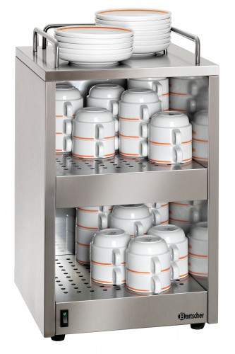 Chauffe-tasses 72 tasses, Acier inoxydable