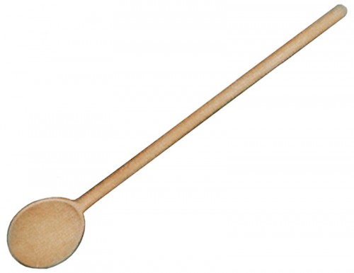 Round Wooden Spoon