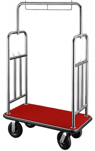 Hotel Luggage Trolley (red carpet base)